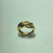 Bague 50 Bague large entrelacée en or jaune 18 carats 58 Facettes 260052