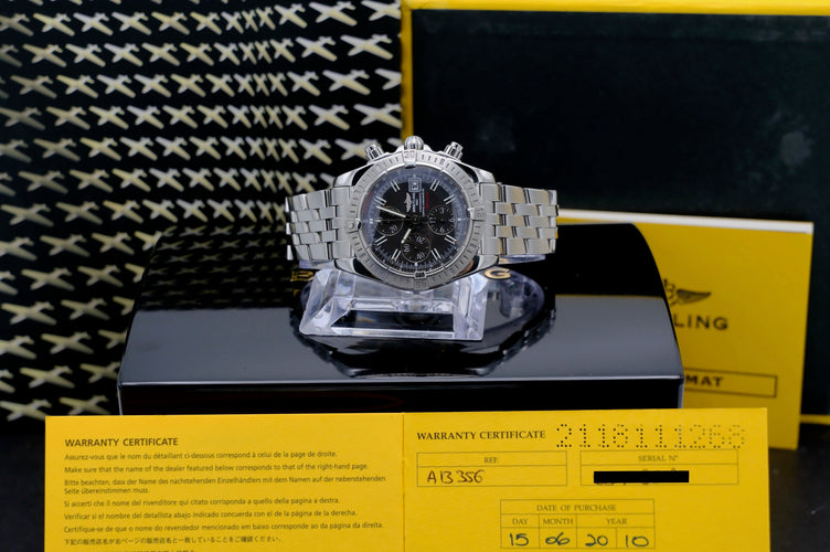 Montre Breitling Chronomat Evolution - Montre automatique en acier 44 mm, réf. A13356 58 Facettes BTL/CHM/196