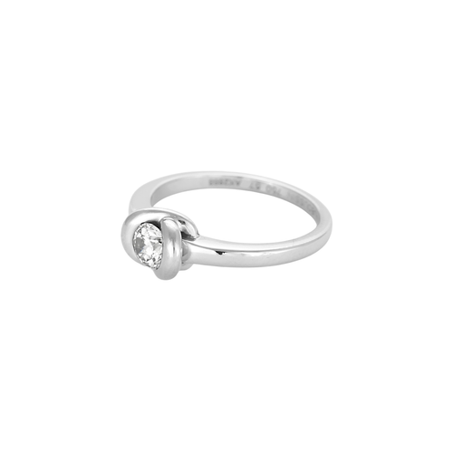 Bague 57 Mauboussin Chance of Love - Bague en or gris et diamant 58 Facettes BO/250035