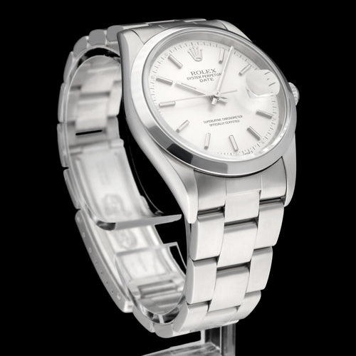 Montre Rolex Oyster Perpetual Date - Montre 34 mm réf. 15200 (1999) 58 Facettes ROL/OPD/288