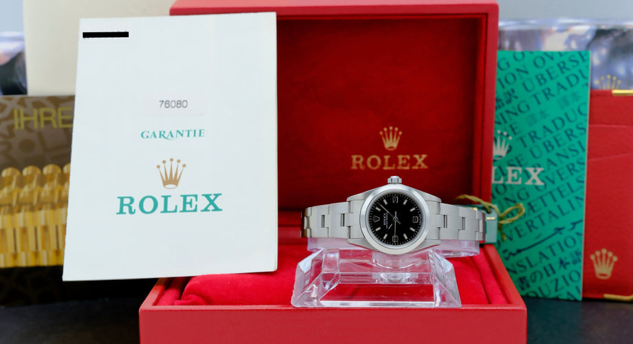 Montre Rolex Oyster Perpetual - Montre dame 26 mm en acier réf. 76080 58 Facettes ROL/OOP/208