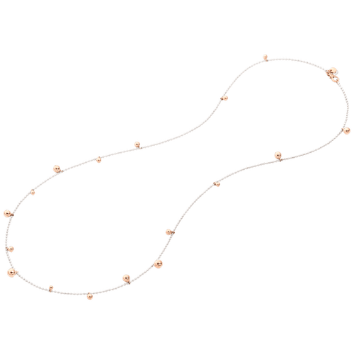 Collier DODO Bollicine - Collier en or rose 18K et argent 58 Facettes UKA000123SO