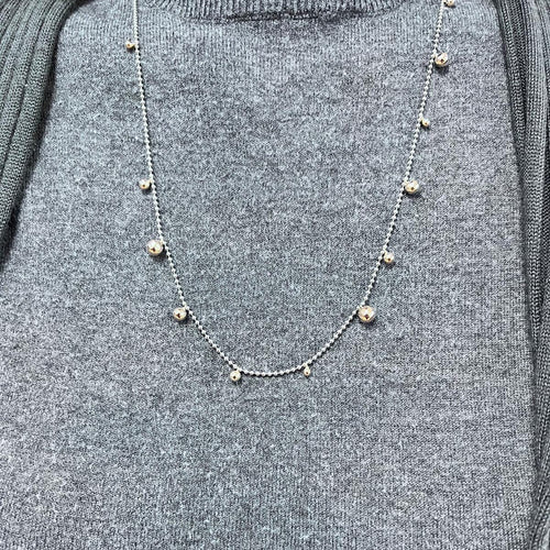 Collier DODO Bollicine - Collier en or rose 18K et argent 58 Facettes UKA000123SO