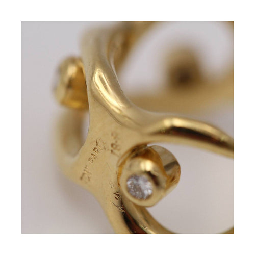Bague DALI - Bague en or jaune 18 kt et diamants 58 Facettes UKD359541JC