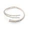 Bracelet RAY - Bracelet rigide en or blanc 18 kt et diamants 58 Facettes UKD359739LF