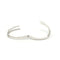 Bracelet RAY - Bracelet rigide en or blanc 18 kt et diamants 58 Facettes UKD359739LF