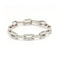 Bracelet CLASS - Bracelet maillons en or blanc 18 kt et diamants 58 Facettes UKD359742LF