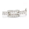 Bracelet CLASS - Bracelet maillons en or blanc 18 kt et diamants 58 Facettes UKD359742LF
