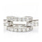 Bracelet CLASS - Bracelet maillons en or blanc 18 kt et diamants 58 Facettes UKD359742LF