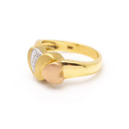 Bague COR - Bague en or 18 ct avec diamants 58 Facettes UKD359898JC