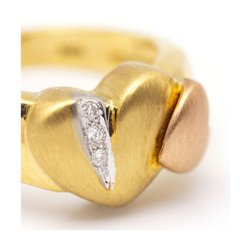 Bague COR - Bague en or 18 ct avec diamants 58 Facettes UKD359898JC