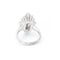 Bague Bague - Diamants taille brillant en or blanc 18 kt 58 Facettes UKD359902JC
