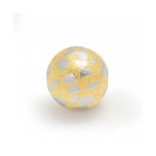 Pendentif Niessing Terrazzo - Pendentif en or jaune 18 ct et platine 950 58 Facettes UKD359984JC