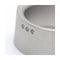 Bague Niessing - Bague en acier sablé et diamants champagne 58 Facettes UKD359993JC