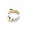Bague Carl Dau Geometry - Bague en or jaune et acier 58 Facettes UKD359995JC