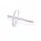 Pendentif Alfieri St.JOHN - Pendentif croix en or blanc 18 ct et diamants 58 Facettes UKD360390CS