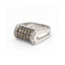 Bague CENTOVENTUNO - Bague en or blanc 18 ct et diamants champagne 58 Facettes UKD360527FJ