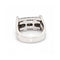 Bague CENTOVENTUNO - Bague en or blanc 18 ct et diamants champagne 58 Facettes UKD360527FJ
