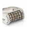 Bague CENTOVENTUNO - Bague en or blanc 18 ct et diamants champagne 58 Facettes UKD360527FJ
