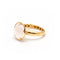 Bague Pasquale Bruni Bon Ton - Bague florale en or rose 18 kt et quartz blanc 58 Facettes UKD361619UZ