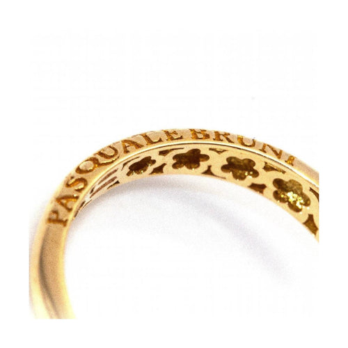 Bague Pasquale Bruni Bon Ton - Bague florale en or rose 18 kt et quartz blanc 58 Facettes UKD361619UZ