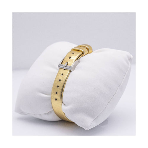 Montre Dior La D de Dior - Montre femme quartz en acier avec diamants 58 Facettes UKD362090SO