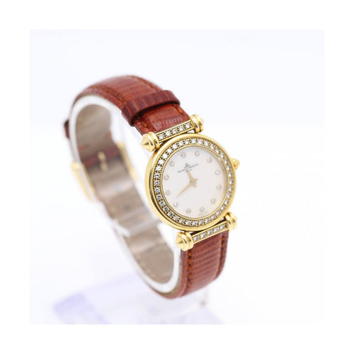 Montre Baume & Mercier Classic - Montre femme en or jaune 18 ct avec diamants 58 Facettes UKD362658