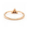 Bague Triangle - Bague en or rose 18 kt et diamants 58 Facettes UKD363103CG