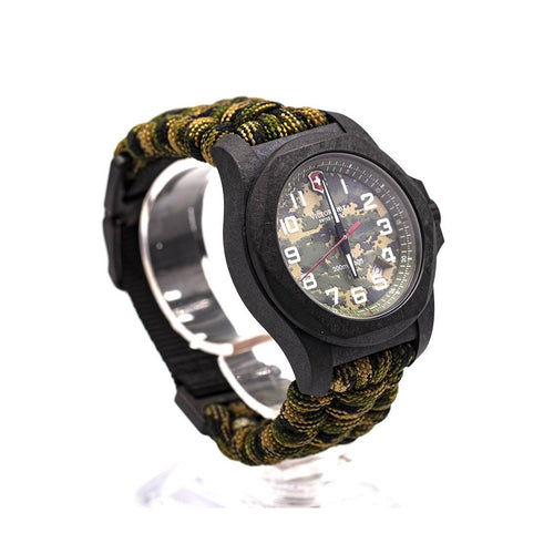 Montre Victorinox Swiss Army - Montre Carbon Military V241927.1 43 mm 58 Facettes UKD363112SO