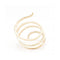 Bague Bague spirale - Bague en or rose 18 ct et diamants 0,40 ct 58 Facettes UKD363120CG