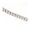 Bracelet Pulsera rivière - Bracelet en or blanc 18 ct et diamants 3,50 ct 58 Facettes UKD363130CG