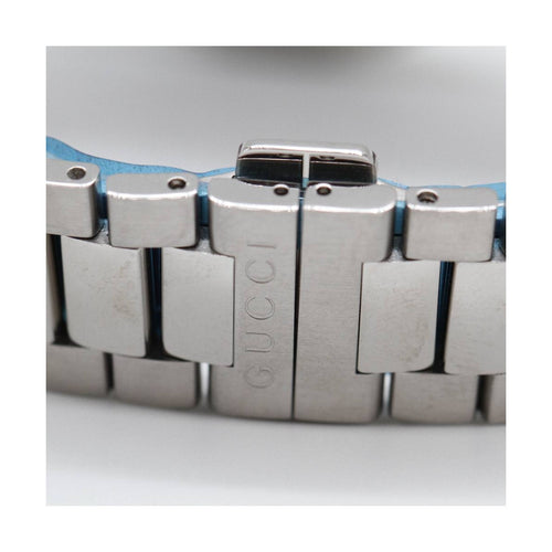 Montre Gucci G-Timeless YA1264025 - Montre en acier, cadran bleu 58 Facettes UKD363881FJ