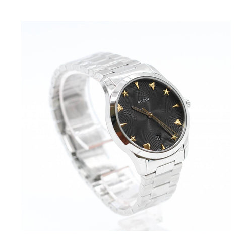 Montre Gucci G-Timeless - Montre YA1264029A en acier, cadran bleu 58 Facettes UKD363884FJ