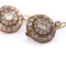 Boucles d'oreilles Boucles d'oreilles en or jaune 18 kt et diamants 58 Facettes OR207_107-128 (00069)