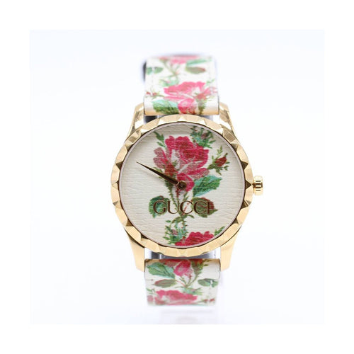 Montre Gucci G-Timeless - Montre à quartz YA1264084 en acier plaqué or jaune 58 Facettes UKD363891FJ