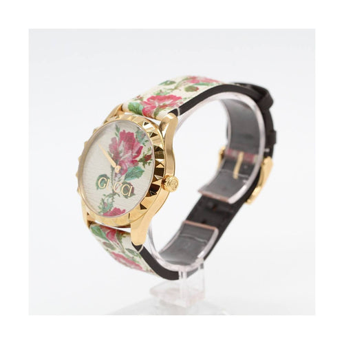 Montre Gucci G-Timeless - Montre à quartz YA1264084 en acier plaqué or jaune 58 Facettes UKD363891FJ