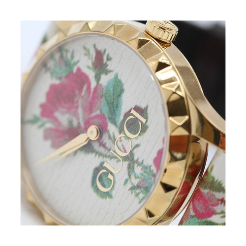 Montre Gucci G-Timeless - Montre à quartz YA1264084 en acier plaqué or jaune 58 Facettes UKD363891FJ