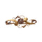 Broche Broche ancienne - Broche en or jaune et rose 18 kt et diamants 58 Facettes UKD364105JC