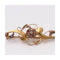 Broche Broche ancienne - Broche en or jaune et rose 18 kt et diamants 58 Facettes UKD364105JC