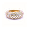 Bague Bague - Pavé de diamants en or jaune 18K 58 Facettes UKN102875LF