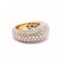 Bague Bague - Pavé de diamants en or jaune 18K 58 Facettes UKN102875LF