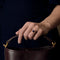 Bague 53.5 Bague en or jaune 18K au saphir violet et diamants 58 Facettes VEN3220