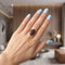Bague 53 Bague marquise en or jaune 18K sertie de grenats 58 Facettes 1769