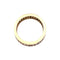 Bague 52 Alliance or jaune et diamants baguettes. 58 Facettes 35356