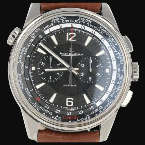 Montre Jaeger Lecoultre Montre Polaris Chronograph Worldtime 58 Facettes MT45448