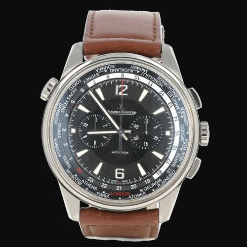 Montre Jaeger Lecoultre Montre Polaris Chronograph Worldtime 58 Facettes MT45448