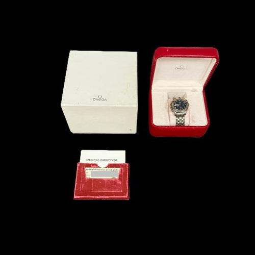 Montre Omega Seamaster - Montre chronographe automatique Date en acier 58 Facettes MT45471