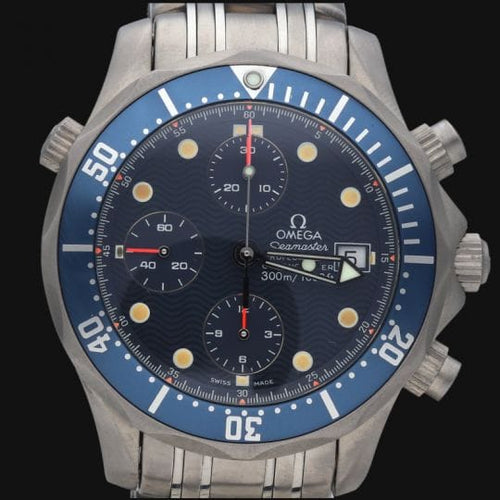 Montre Omega Montre Seamaster Diver 300M Chronograph Titan 58 Facettes MT45479