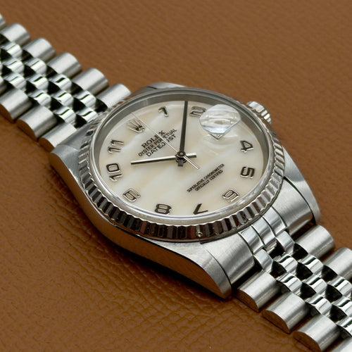Montre Rolex Datejust 36 16234 MOP 58 Facettes 058