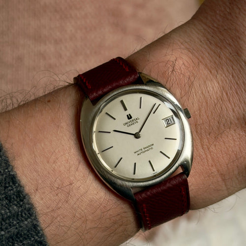 Montre Universal Genève White Shadow - Montre 867102 en acier 58 Facettes 065